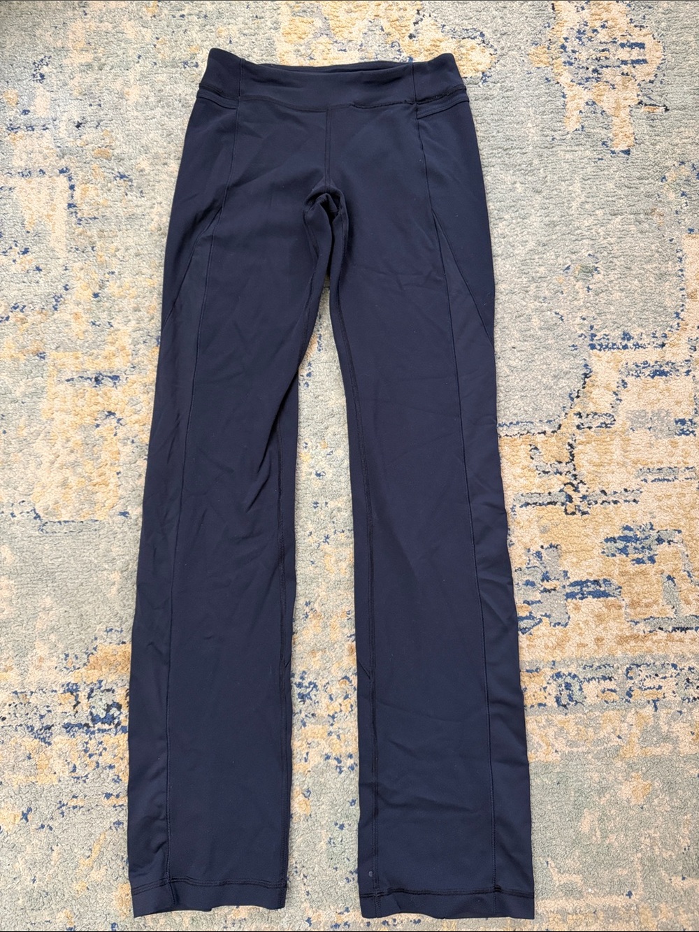 lululemon athletica Navy Bootcut Leggings size 6